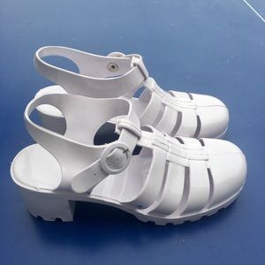 American Apparel Jelly Shoes